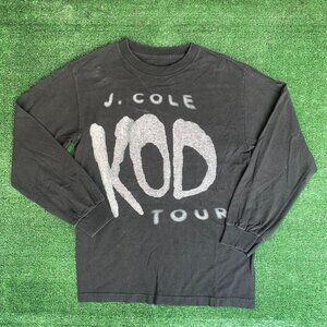 Vintage Y2K J. Cole KOD Tour Shirt Rap Logo Long Sleeve Tee